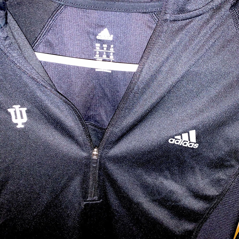 Adidas Zip Up with Indiana Univ. Logo